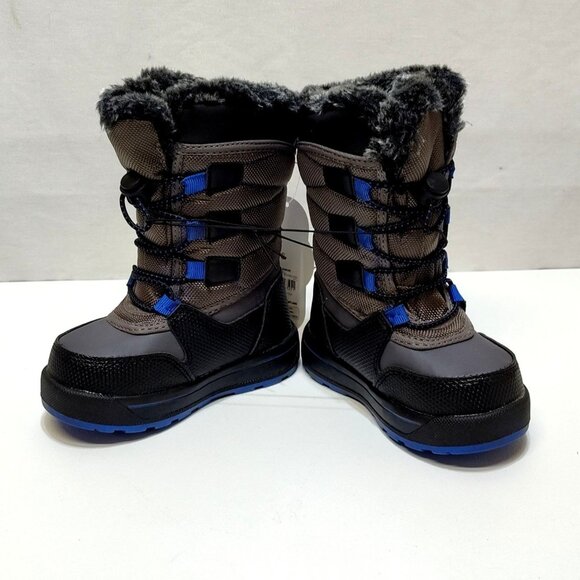 Wonder Nation Toddler Kids Mid-Calf Bungee Winter Boots -20°F Temp Rated Size 6 - Picture 1 of 10